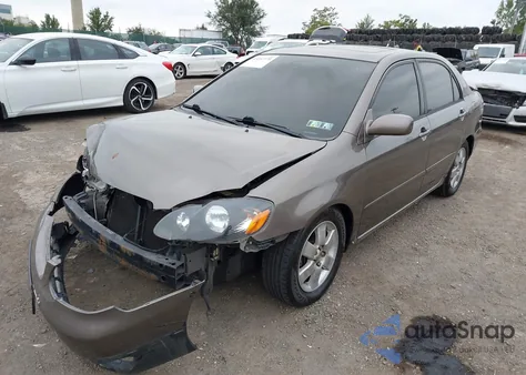 2004 Toyota Corolla S из США, поврежденный, VIN 2T1BR32E54C176627